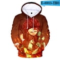 thumbnail image 1 of Sudaderas con capucha de Demon Slayer para Halloween, chaqueta informal para niños y adultos, tamaño Kamado Tanjirou Nezuko, jersey de Cosplay Unisex034XL Deng Xun unisex, 1 of 2