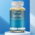 thumbnail image 2 of Biotina 10000 mcg: máxima potencia, promueve la salud del cabello, la piel, las uñas, los huesos y las articulaciones - 120 s, 2 of 5