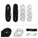 thumbnail image 5 of BRIGHTFUFU 2 pares de cordones para zapatos de hockey, patines sobre hielo, zapatillas universales, cordones para zapatos (negro, blanco), 5 of 7