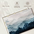 thumbnail image 6 of Elephant Stock Japanese Mountain Landscape Abstract Wall Art - Horizontal Canvas Wall Art - Hallway Wall Decor - Abstract Canvas - Blue And White Decor - 48" x 32", 6 of 8