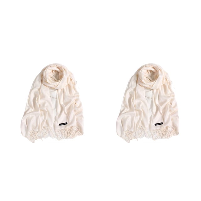 Minnieouse Bufanda de mujer con borla Color puro Moda Bufandas de invierno Chal de damas Envolturas Negocios Vacaciones Decoraciones de Año Nuevo Type5 NO5