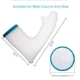 thumbnail image 3 of YOPTOP Cast Cover Waterproof Cast Cover For Shower & Bath ‑ Adult Arm Reusable Sealed Water Protector Keeps,none,none, 3 of 11