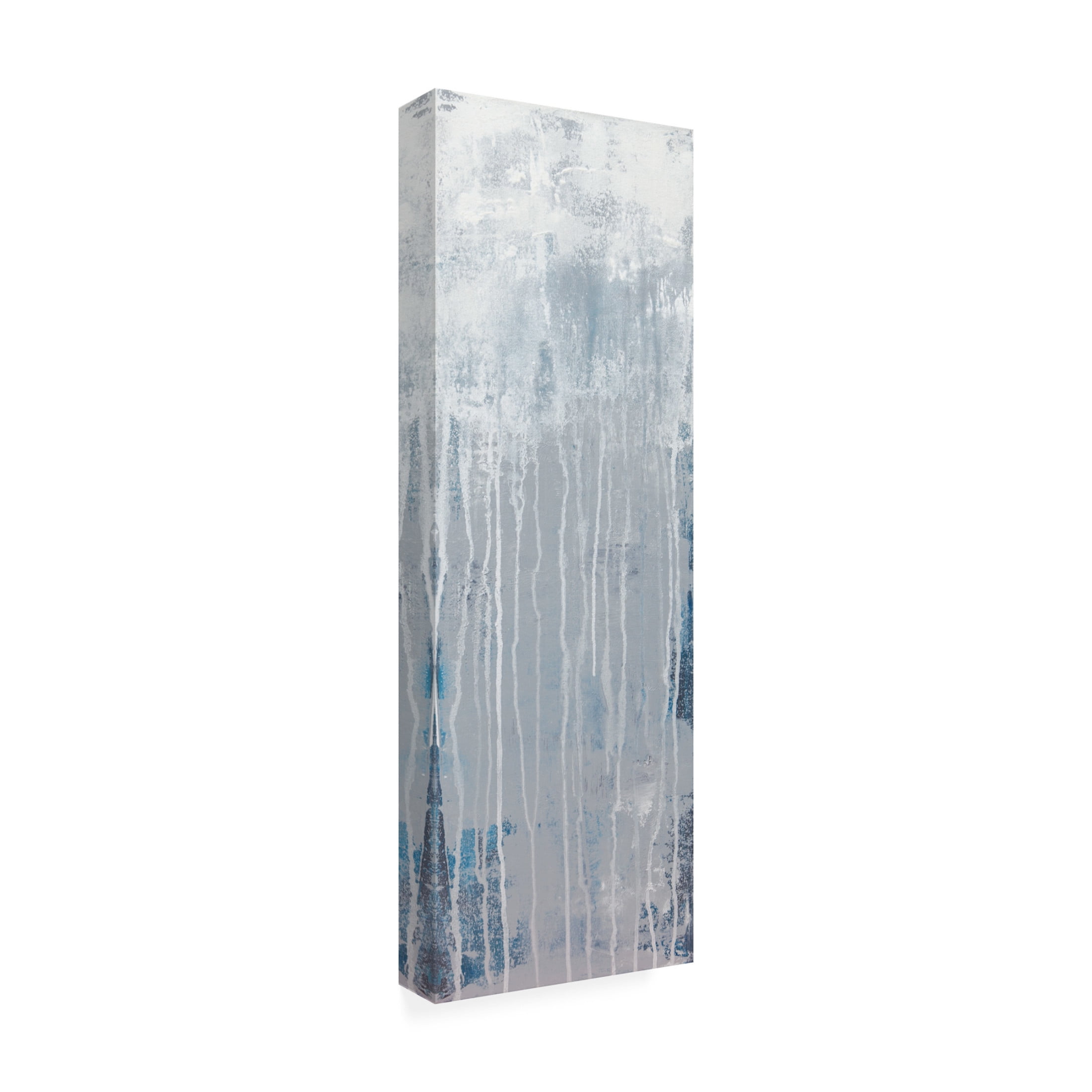 Canvas Wall Art - Hilary Winfield 'Asthenosphere 11 Canvas 1' Wall Art for Living Room, Bedroom, or Office Décor by Trademark Fine Art - 16 x 47 Inches
