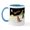 White/Blue Inside, variant on CafePress - Night Flight/Golden 12 Mug - 11 oz Ceramic Mug - Novelty Coffee Tea Cup