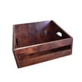 thumbnail image 1 of Milaget Vinyl Record Storage Wooden Music Album Storage Rack for Comics Albums Books, 1 of 9