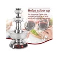 thumbnail image 3 of Red Wine Fountain Beverage Dispenser Machine 3 Tier With Heating Function Party Fountain Drink Machine, 3 of 8