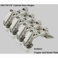 thumbnail image 5 of Furniture Hinge,2 Pack 170 Degree Kitchen Cabinet Door Hinges + 16 Screws - Wide Angle Door Hinges - No Slot Required, 5 of 5