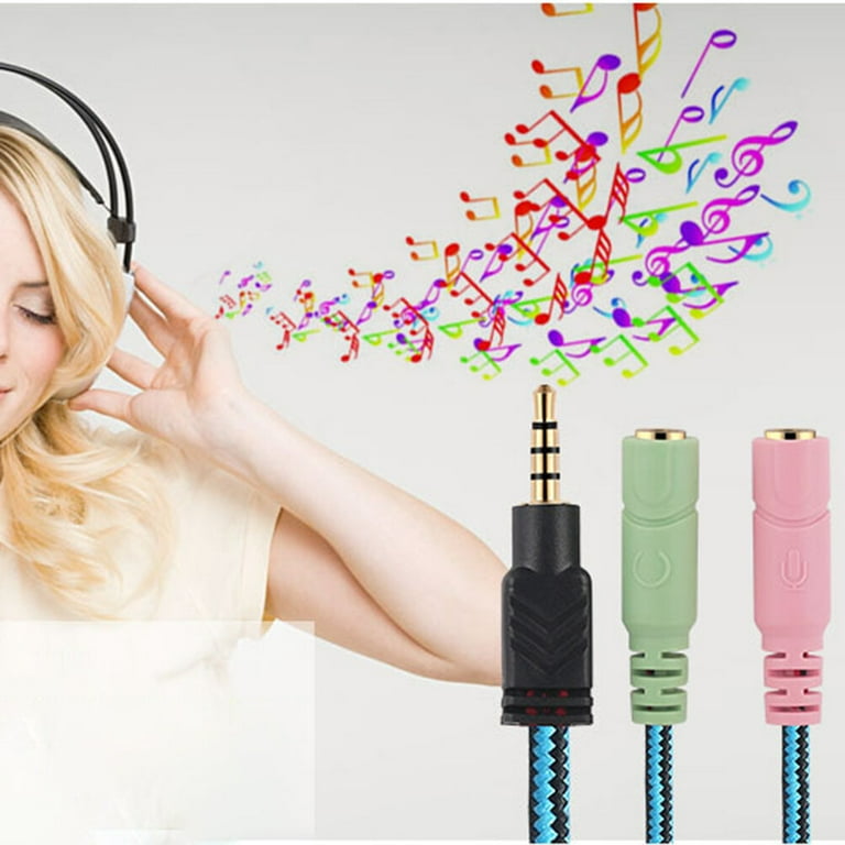 Separate mic online for headphones