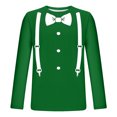 thumbnail image 4 of Blusas y camisas de manga larga y cuello redondo, camisetas casuales de moda para hombre, camisetas deportivas con estampado navideño, camisetas de manga larga, blusas de manga larga y cuello redondo,, 4 of 4