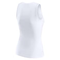 thumbnail image 3 of Women's WEAR by Erin Andrews  White San Francisco 49ers Ribbed Graphic Tank Top, 3 of 5