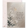 thumbnail image 1 of Religious Sympathy Card with Bible Verse \u2013 'Let, I pray Thee...' Scripture, Christian Condolence Card with Envelope\u200b - Single Card, 1 of 8