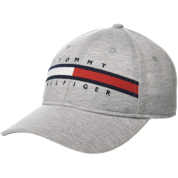 Gorra Tommy Hilfiger Avery para hombre en color gris jaspeado