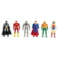 thumbnail image 2 of DC Comics, Justice League 6-Pack, 4-inch Action Figures | The Flash, Superman, Aquaman, Cyborg, Batman, Wonder Woman | Collectible Kids Toys for Boys and Girls Ages 3 and Up, 2 of 7