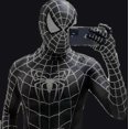 thumbnail image 1 of Halloween Men's Black Remy Spiderman Cosplay Costume Venom Symbiote Remy Suit Bodysuit Adult, 1 of 5