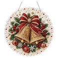 thumbnail image 2 of Christmas Pearl Diamond Art Hanging Kit, Acrylic Suncatcher for Window Hanging Decor, DIY Gem Painting Pendant, Diamond Art Supplies, Christmas Pearl Art Ornament, Christmas Crafts for Adults, 2 of 5