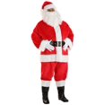 thumbnail image 1 of Plus Size Deluxe Red Santa Claus Costume, 1 of 7