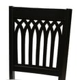 thumbnail image 5 of Baxton Studio Genesis Modern Grey Fabric and Dark Brown Finished Wood 2-Piece Dining Chair Set, 5 of 9