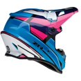 thumbnail image 3 of Z1R Rise MC MX Offroad Helmet Pink/Blue LG, 3 of 5