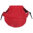 thumbnail image 4 of Gorra de béisbol decorativa con visera para perro cachorro (roja, S), 4 of 5