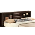 thumbnail image 7 of Newboti Furniture Marilla G1525G-QSB3 Queen Storage Bed, Cappuccino 68204, 7 of 7