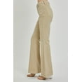 thumbnail image 3 of Risen Jeans - High Rise Front Patch Pocket Bell Bottom Pants - RDP5358, 3 of 6