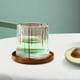 thumbnail image 3 of Copas de cristal pintadas , vaso de fondo grueso posavasos de , vaso de para ron de coñac B Gloria Copa de cóctel, 3 of 9