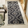 thumbnail image 2 of SAFAVIEH Martha Stewart Living Ogee Dot Spring Melt Wool Area Rug, Francesca, 5' x 8', 2 of 5