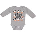 thumbnail image 3 of Inktastic Welcome to the Herd with cute Black and White Holstein Cows Boys or Girls Long Sleeve Baby Bodysuit, 3 of 5