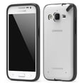 thumbnail image 2 of Case with Screen Protector for Galaxy Core Prime, PureGear [Black/Clear] SlimShell Hard Cover + PureTek Roll-On Screen Guard for Samsung Galaxy Core Prime G360/s820, Prevail LTE, 2 of 10