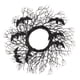 thumbnail image 1 of Black Halloween Wreath with Bats Backdrop Ornament Bats Halloween Decoration, 1 of 9