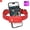 Candy Apple Red, variant on SATELLAI Collar Go, Smart Wireless Fence GPS Dog Collar, Live Tracking & Health Monitoring, 15-Day Max Battery Life (Carbon Black), M(13"-18")