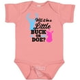 thumbnail image 3 of Inktastic Gender Reveal Will It Be a Little Buck or Doe? Girls Baby Bodysuit, 3 of 5