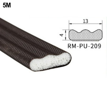 

Lierteer Wrapped foam door sound insulation and anti-collision rubber strip sealing strip