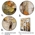 thumbnail image 3 of Designart "Minimalist Elegance American Basswood I" Landscapes Framed Wall Art - Country Orange Tree Entryway Framed Wall Art Print, 3 of 6