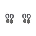 thumbnail image 3 of ZheElen Coussinets d'Oreille pour Écouteurs Réduction de Bruit Protection Respirante Remplacement QC25 Écouteurs Gris Foncé 2Ensemble, 3 of 6