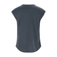 thumbnail image 5 of Gbsyewxs T Shirts For Man Short Sleeve Crew Neck Solid Color Fashion Summer Mens Shirts Dark Gray, 5 of 7