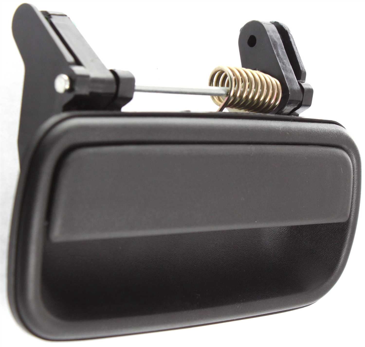 Replacement T491321 Exterior Door Handle Compatible with 2001-2004 Toyota Tacoma Rear, Right Passenger Smooth Black