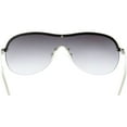 thumbnail image 3 of Guess Gradient GF6002-10B-00 Silver Wrap Sunglasses, 3 of 3