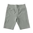 thumbnail image 4 of IWRICH Biker Shorts Women with Pockets High Waist Soft Tummy Control Workout Shorts for Yoga Athletic Gym Gray1 M, 4 of 4