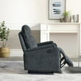 thumbnail image 5 of Kai Modern Contemporary Power Recliner Blue with USB Charger, 5 of 9