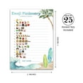 thumbnail image 6 of Beach Surf Theme Emoticons Baby Shower Game — Pack of 25 — Pictionary Children's Books Baby Shower Games, Summer Ocean Surfing Games, Gender Reveal Party Couples Shower Gender Neutral G940-EMJ, 6 of 6