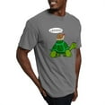 thumbnail image 4 of CafePress - Snail On Turtle T Shirt - Mens Comfort Colors Shirt, 4 of 5