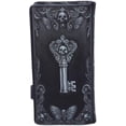 thumbnail image 3 of Nemesis Now Edgar Allen Poe Nevermore Raven Purse, PU, Black, 18.5cm, 3 of 7
