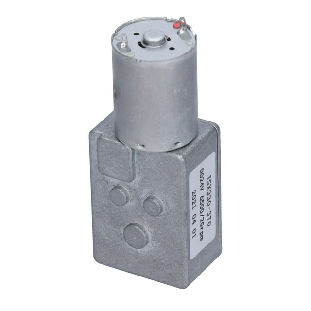 Motor de CC con engranaje reductor de tornillo sin fin de turbina con bloqueo automático velocidad sin carga de 20 RPM para abridores de ventanas ANGGREK Otros