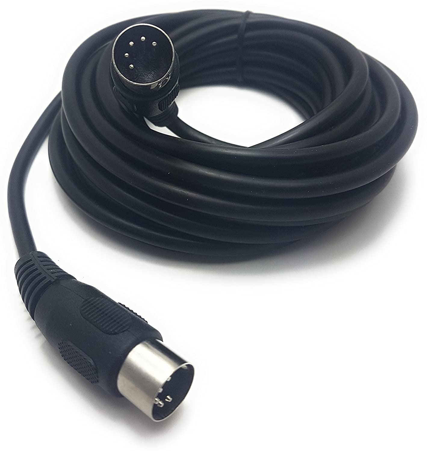 Roland 10ft MIDI Cable-Black Series, DIN connectors, 10 feet (RMIDI-B10),  Modem