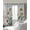 Light Blue, variant on White Daisy Blackout Curtains for Bedroom/Living Room, Thermal Insulated Kitchen Curtains, Vintage Botanical Spring Floral Summer Grommet Darkening Window Treatment Drapes 27.5"x39"x2