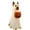 45A- Ghost Dog, variant on Ghost Figurine 10 Inch, Cute Bow Ghost Decor for Halloween, Spooky Coquette Resin Statue for Shelf Table Centerpiece, 1 Count