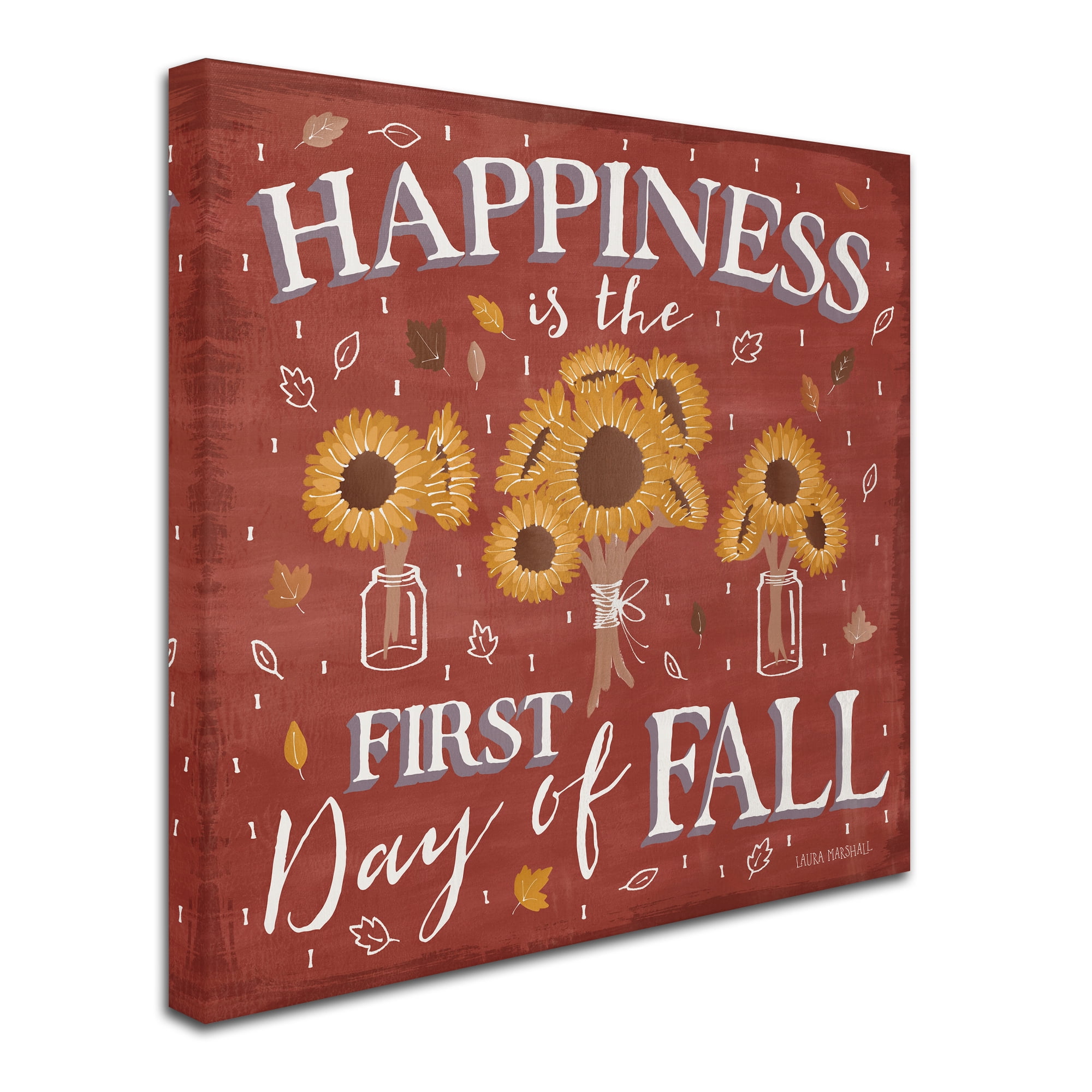Trademark Fine Art 'Autumn Enchantment VI' Canvas Art by Laura Marshall