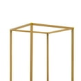 thumbnail image 5 of 10PCs Metal Flower Stand for Wedding Table Centerpieces,   31.49inch Tall Gold Wedding Flower Stand for Floral Arrangement, Geometric Flower Vase Stand for Party, Events, Home Decor, 5 of 17