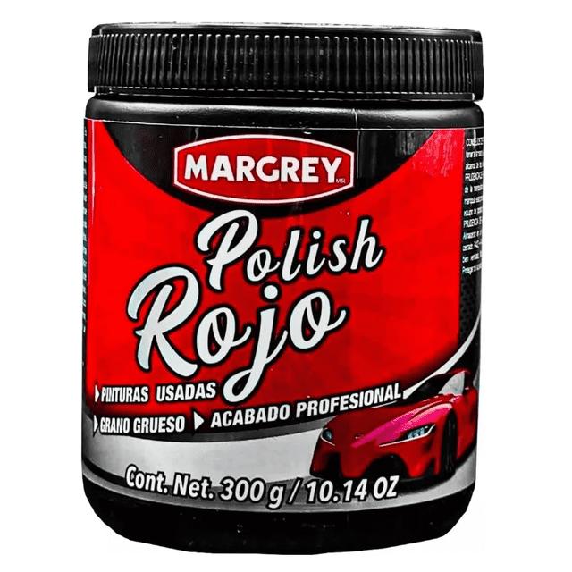 Pulimento Quita Rayones Polish Rojo 300 g